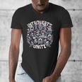 Introverts Unite Quirky Solitude Men's V-Neck T-Shirt Introverts Unite Quirky Solitude Men's V-Neck T-Shirt