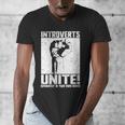 Introverts Unite Separately In Your Own Homes Introvert Men's V-Neck T-Shirt