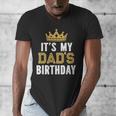 It's My Dad's Birthday Party Family Matching Small Men's V-Neck T-Shirt It's My Dad's Birthday Party Family Matching Small Men's V-Neck T-Shirt