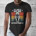 It's Not A Dad Bod It's Father Figure Bear Vintage Men's V-Neck T-Shirt
