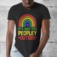 It's Way Too Peopley Outside Anti Social Introvert Men's V-Neck T-Shirt It's Way Too Peopley Outside Anti Social Introvert Men's V-Neck T-Shirt