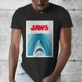 Jaws 2025 Classic Movie Nostalgia Men's V-Neck T-Shirt