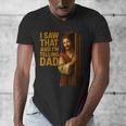 Jesus I Saw That I'm Telling Dad Religious Men's V-Neck T-Shirt