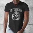 Jesus Im Telling Dad Christian Humor Men Women Kids Men's V-Neck T-Shirt