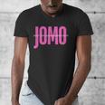 JOMO Joy Of Missing Out For The Introvert Men's V-Neck T-Shirt JOMO Joy Of Missing Out For The Introvert Men's V-Neck T-Shirt