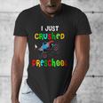 I Just Crushed Preschool Monster Graduation Men's V-Neck T-Shirt