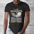 I Just Graduated I Know Everything Graduation Men's V-Neck T-Shirt