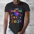 I Just Graduated Pre k Graduation 2024 Pre-Kindergarten Men's V-Neck T-Shirt