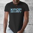 K-Pop Security Mom Dad Kids Birthday Concert Staff Men's V-Neck T-Shirt