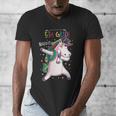 Kids Dabbing Unicorn Graduation 5th Grade Class Of 2019 Men's V-Neck T-Shirt
