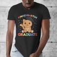 Kids Kindergarten Graduate Cat Graduation Men's V-Neck T-Shirt