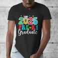 Kids Pre-K Graduate 2025 Preschool Graduation Class Of 2025 Kids Men's V-Neck T-Shirt