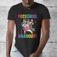 Kids Preschool Graduation Dab Unicorn Preschool Graduate Men's V-Neck T-Shirt