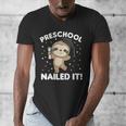 Kids Kids Preschool Nailed It Sloth Graduation Men's V-Neck T-Shirt