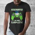 Kindergarten Graduation Level Complete Gamer Class 2024 Kids Men's V-Neck T-Shirt