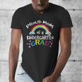Kindergarten Graduation Proud Mom Son Daughter Men's V-Neck T-Shirt