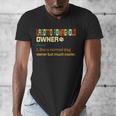 Lagotto Romagnolo Vintage Retro Dog Mom Dad Men's V-Neck T-Shirt