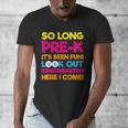 Last Day Pre-K Kindergarten Here I Come Graduation T-Shirt Men's V-Neck T-Shirt