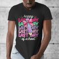 Last Day Of School Shirt Coquette Bow School Graduation Men's V-Neck T-Shirt