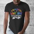 Last Day Of School Year 2025 Preschool Autograph Graduation Men's V-Neck T-Shirt