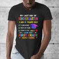 Last Days Of Kindergarten Graduation 2025 Graduate Boys Girl Men's V-Neck T-Shirt