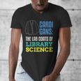 Librarian Library Science Major Masters Degree Graduation Men's V-Neck T-Shirt