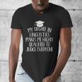 Linguistics Major Graduation Men's V-Neck T-Shirt