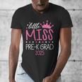 Little Miss Pre-K Grad Preschool Prek Graduation 2025 Men's V-Neck T-Shirt