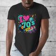 I Love The 70s Retro Cassette Roller Vinyl Disco Nostalgia Men's V-Neck T-Shirt I Love The 70s Retro Cassette Roller Vinyl Disco Nostalgia Men's V-Neck T-Shirt