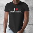 I Love Nostalgia Retro Vintage 80s 90s Nostalgia Men's V-Neck T-Shirt
