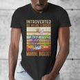 Marine Biology Ocean Introvert Marine Biologist Men's V-Neck T-Shirt Marine Biology Ocean Introvert Marine Biologist Men's V-Neck T-Shirt