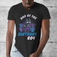 Marvel Panther Family Party Dad Of The Birthday Boy Men's V-Neck T-Shirt
