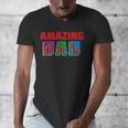 Marvel Spider-Man Amazing Dad Birthday Father’s Day Men's V-Neck T-Shirt