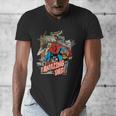 Marvel Spider-Man Amazing Dad Father's Day Men's V-Neck T-Shirt