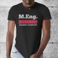 Master Of Engineering Engineer Master Graduation Men's V-Neck T-Shirt