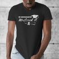 Master Graduation My Granddaughter Mastered It Grandparent Men's V-Neck T-Shirt