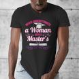 Master University Degree Master Graduation Party Girl Men's V-Neck T-Shirt
