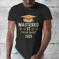 Mastered It 2025 Masters Degree Graduation Graduate Mba Men's V-Neck T-Shirt