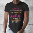 Masters Degree Graduation MPH Social Work Men's V-Neck T-Shirt