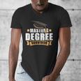 Masters Degree Survivor Graduation For MBA Graduate Men's V-Neck T-Shirt