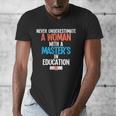 Masters In Education Degree Graduation Women MeD Men's V-Neck T-Shirt