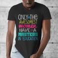 Masters In Education Degree Graduation Women MeD Men's V-Neck T-Shirt