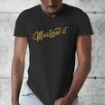 Masters Graduation Mastered It Cute Shirt Men's V-Neck T-Shirt