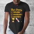 Master's Thesis Passed Goal Digger Master's Graduation Men's V-Neck T-Shirt