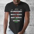 Middle School Graduation We Are Done Class Of 2023 8th Grade Men's V-Neck T-Shirt