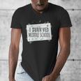 Middle School Graduation Shirts Graduate Grad Men's V-Neck T-Shirt