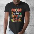 Mom And Dad Birthday Girl Matching Family Party Decorations Men's V-Neck T-Shirt