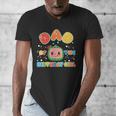 Mom And Dad Of The Birthday Girl Melon Family Matching Men's V-Neck T-Shirt