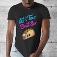Mom Dad Let's Taco Bout Sex Gender Reveal Party Men's V-Neck T-Shirt