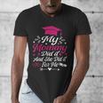My Mommy Did It And She Did It For Me Graduation Daughter Men's V-Neck T-Shirt